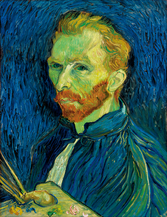  文森特·威廉·梵高  Vincent Willen Van Gogh —— 自画像 (4)